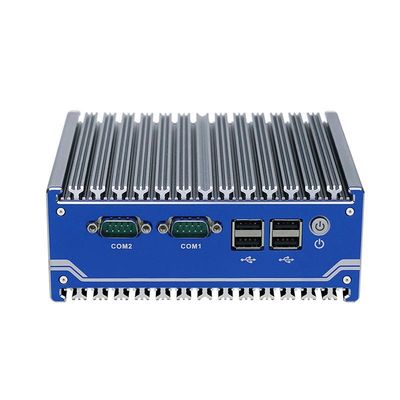 نانو تیتانیوم خاکستری صنعتی مینی کامپیوتر N11 DC 12V ورودی 2XIntel I210-AT/I211-AT 1000M
