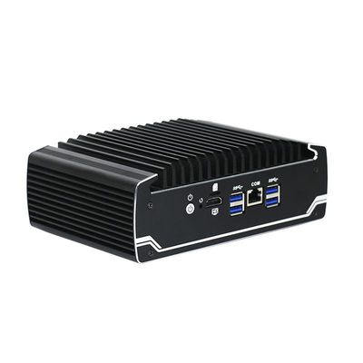IBOX-501 N18 مینی کامپیوتر صنعتی بدون فن Quad Core 32 GB ذخیره سازی با MSATA