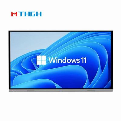 اتاق کنفرانس 75 اینچ 4K HD تخته سفید تعاملی لمس تعاملی همه در یک با USB