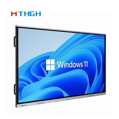 اتاق کنفرانس 75 اینچ 4K HD تخته سفید تعاملی لمس تعاملی همه در یک با USB