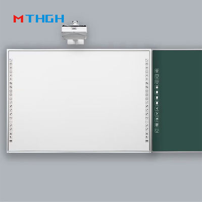 106 اینچ 10 نقطه ای متقابل الکترونیک Whiteboard هوشمند دیجیتال WhiteBoard نسبت 16:10