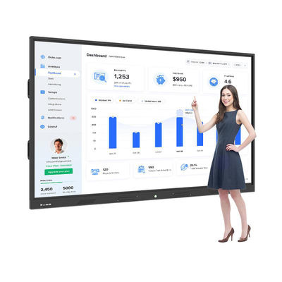 55" HD Touch Screen Demo Board 16 9 Aspect Ratio دوربین داخلی 48MP گزینه