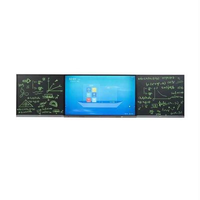 صفحه هوشمند دیجیتال 65 اینچی هوشمند با صفحه نوشتن تخت 4K و پردازنده I3/I5/I7/I9