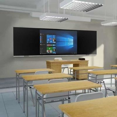 صفحه هوشمند دیجیتال 65 اینچی هوشمند با صفحه نوشتن تخت 4K و پردازنده I3/I5/I7/I9