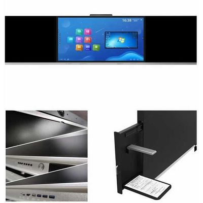 صفحه سیاه دیجیتال هوشمند 86 اینچی با نسبت ابعاد 16 9 و طول ≥4450mm برای محیط یادگیری تعاملی