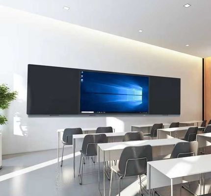 صفحه سیاه دیجیتال هوشمند 86 اینچی با نسبت ابعاد 16 9 و طول ≥4450mm برای محیط یادگیری تعاملی