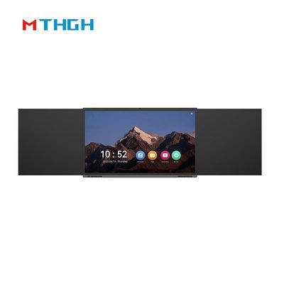 همکاری 65 اینچی ساده با پشتیبانی چند کاربر صفحه سفید هوشمند دیجیتال و رابط USB2.0/3.0