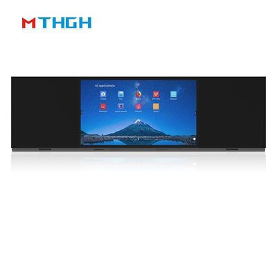 همکاری 65 اینچی ساده با پشتیبانی چند کاربر صفحه سفید هوشمند دیجیتال و رابط USB2.0/3.0