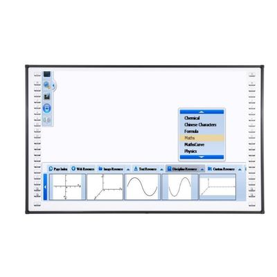 صفحه سفید تعاملی پیشرفته هوشمند 106 اینچ مادون قرمز 16 9 Ultra Wide With Finger Touch