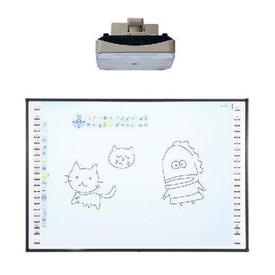 86 اینچ پانل هوشمند تعاملی USB2.0/30، 32767x32767 صفحه نمایش هیئت بورد تعاملی