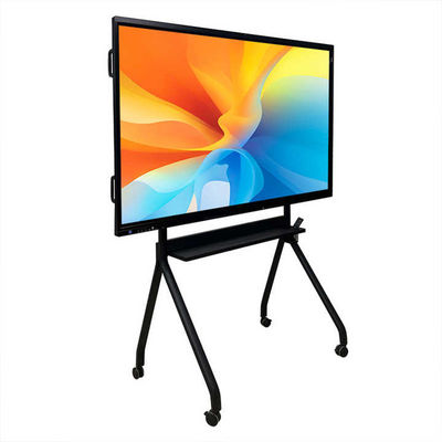 65 اینچ روشنایی 350cd / M2 صفحه نمایش لمسی تعاملی Whiteboard با نرم افزار Whiteboard تعاملی نرم افزار OPS PC