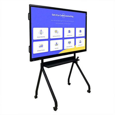 65 اینچ روشنایی 350cd / M2 صفحه نمایش لمسی تعاملی Whiteboard با نرم افزار Whiteboard تعاملی نرم افزار OPS PC