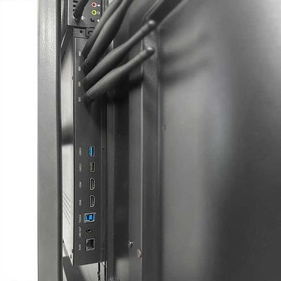 روشنایی بالا 350cd/m2 صفحه نمایش سفید تابلو تعاملی 65 اینچی برای ارائه های تعاملی