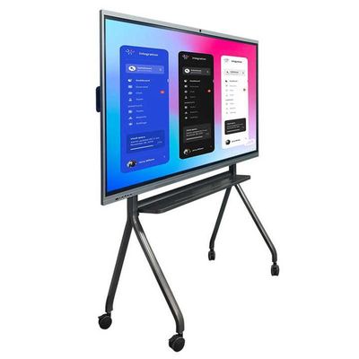 ROHS 65 اینچ لمس تدریس تعاملی صفحه سفید هوشمند با نوع D-LED Backlight