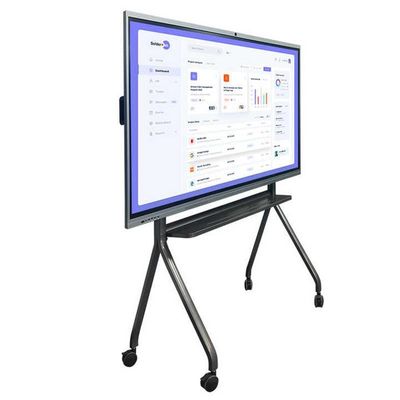 ROHS 65 اینچ لمس تدریس تعاملی صفحه سفید هوشمند با نوع D-LED Backlight