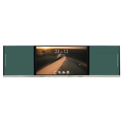 صفحه سیاه دیجیتال هوشمند می تواند ضبط کند 65/75/86 اینچ Whiteboard Green Board OPS 20-40 Point Touch رابط HDMI / USB