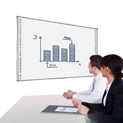 86 اینچ هوشمند دیجیتال Whiteboard فناوری لمسی مادون قرمز برای آموزش آموزش و ویژگی های تعاملی