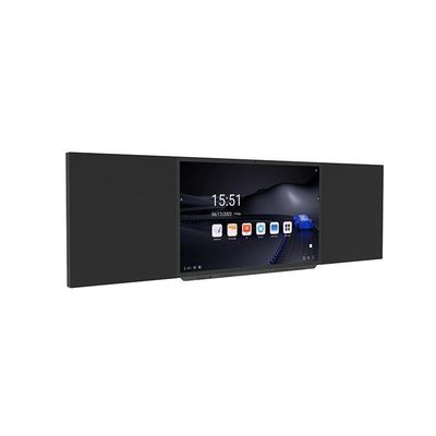 75 اینچ Smart Digital Blackboard مادون قرمز 40 تماس های تعاملی کلاس درس مدرسه تدریس تخته سفید با لوازم جانبی پاک کننده