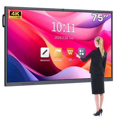 صفحه نمایش لمسی دو سیستم 4K HD مدرسه