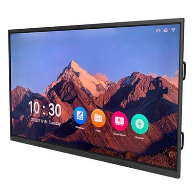 75 اینچ 4K گواهینامه هوشمند تعاملی صفحه نمایش لمسی تبلت تلوزیون سفید